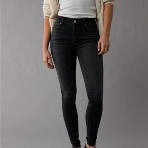 ⚡️American Eagle Outfitters Black High-Rise Skinny Jeans